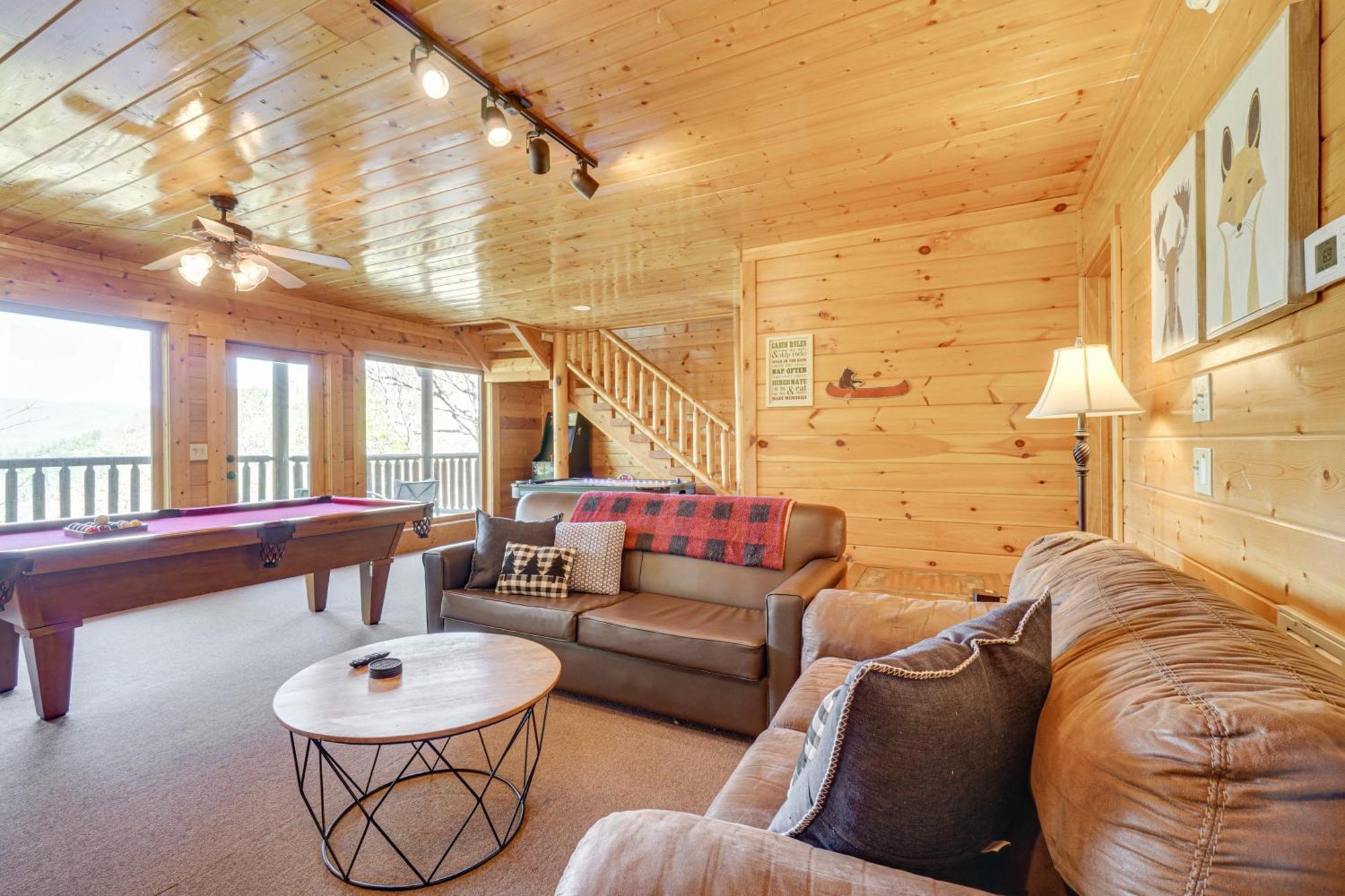 Mountain Dreams Cabin Hot Tub, Sauna And Views! Сивиървил Екстериор снимка