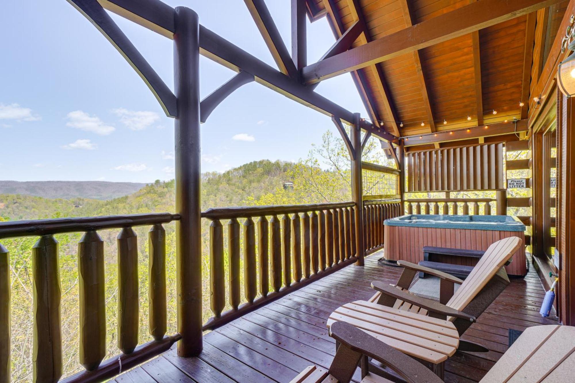 Mountain Dreams Cabin Hot Tub, Sauna And Views! Сивиървил Екстериор снимка