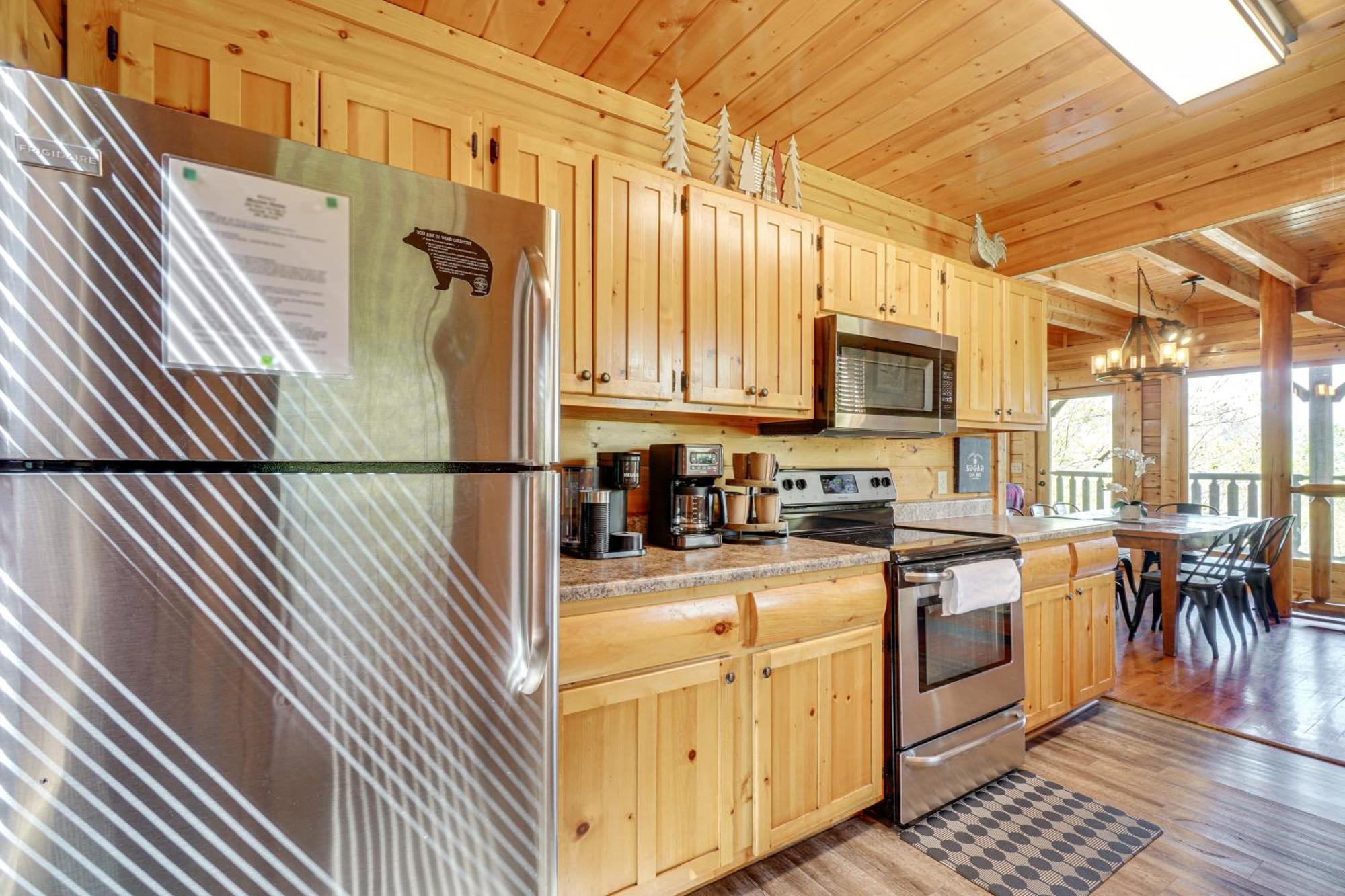 Mountain Dreams Cabin Hot Tub, Sauna And Views! Сивиървил Екстериор снимка
