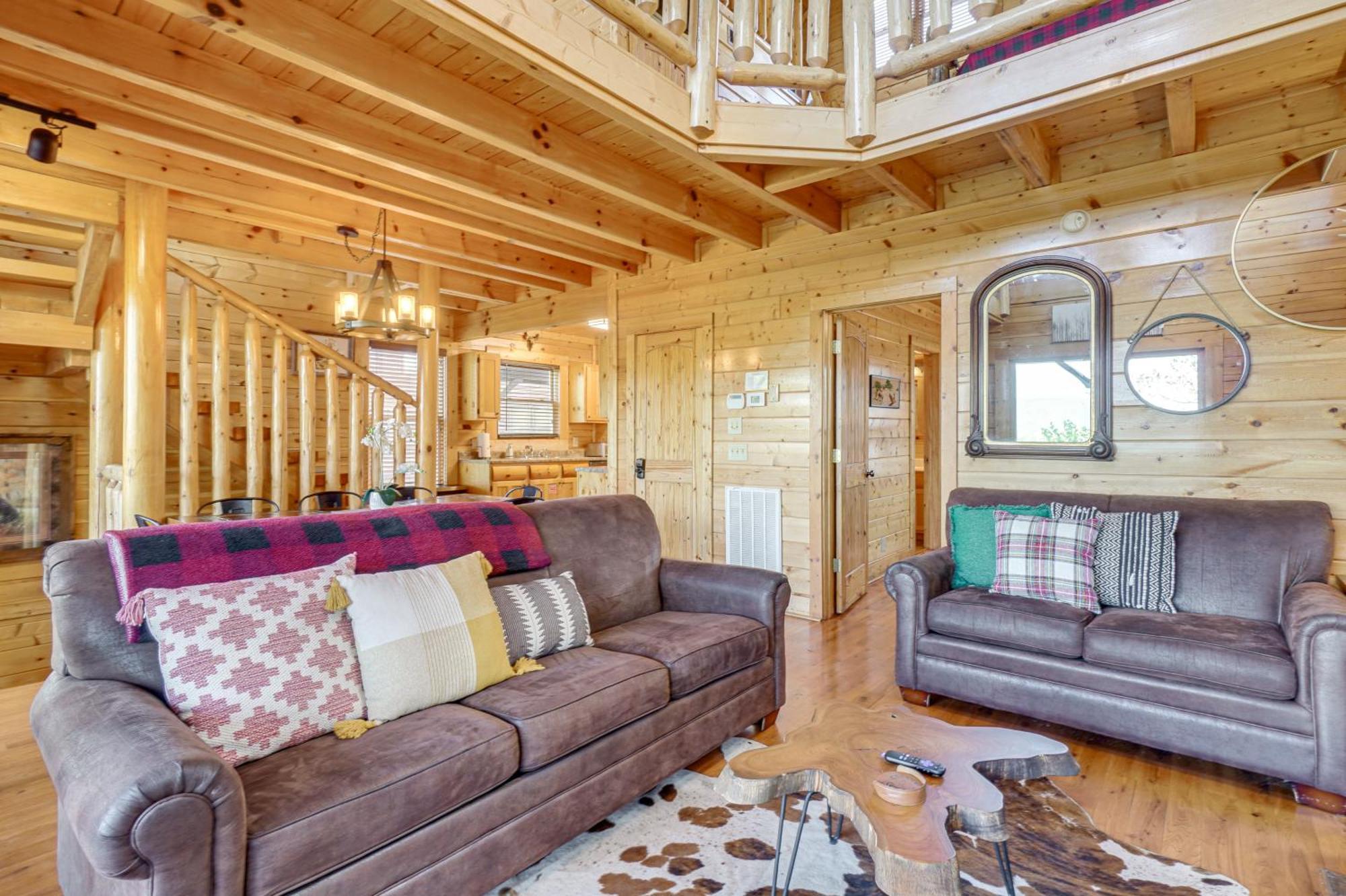 Mountain Dreams Cabin Hot Tub, Sauna And Views! Сивиървил Екстериор снимка